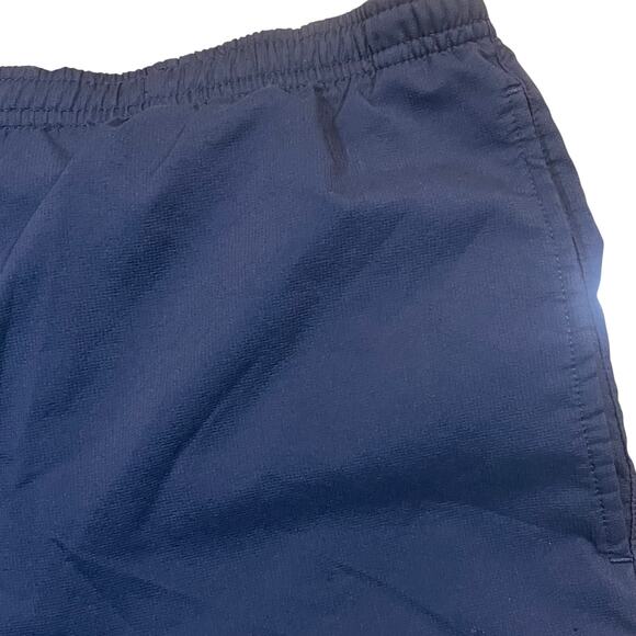 Nike‎ Shorts Mens Medium Blue Running Workout Gym Drawstring Dri Fit Casual - Picture 1 of 7